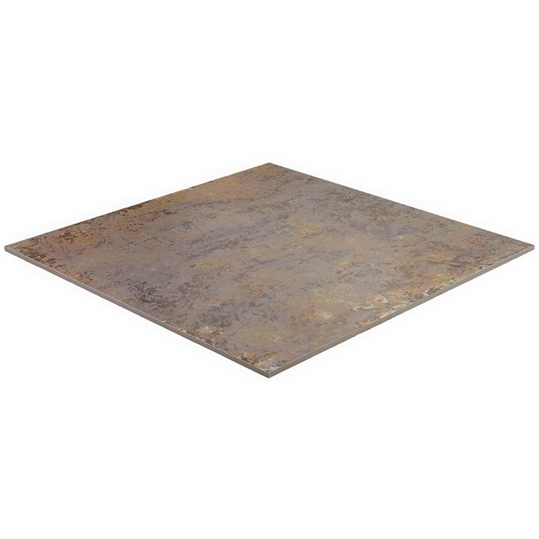 Mantis 24" Matte Brown Porcelain Stone Look Tile