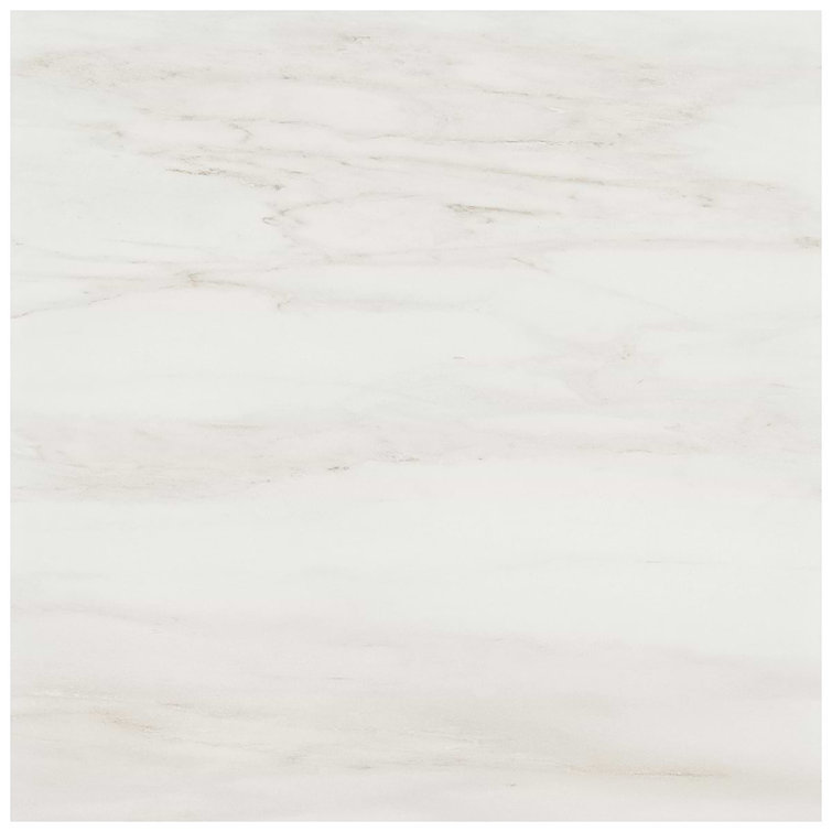 Dolomite Snow Matte White Large Format Porcelain Floor and Wall Tile