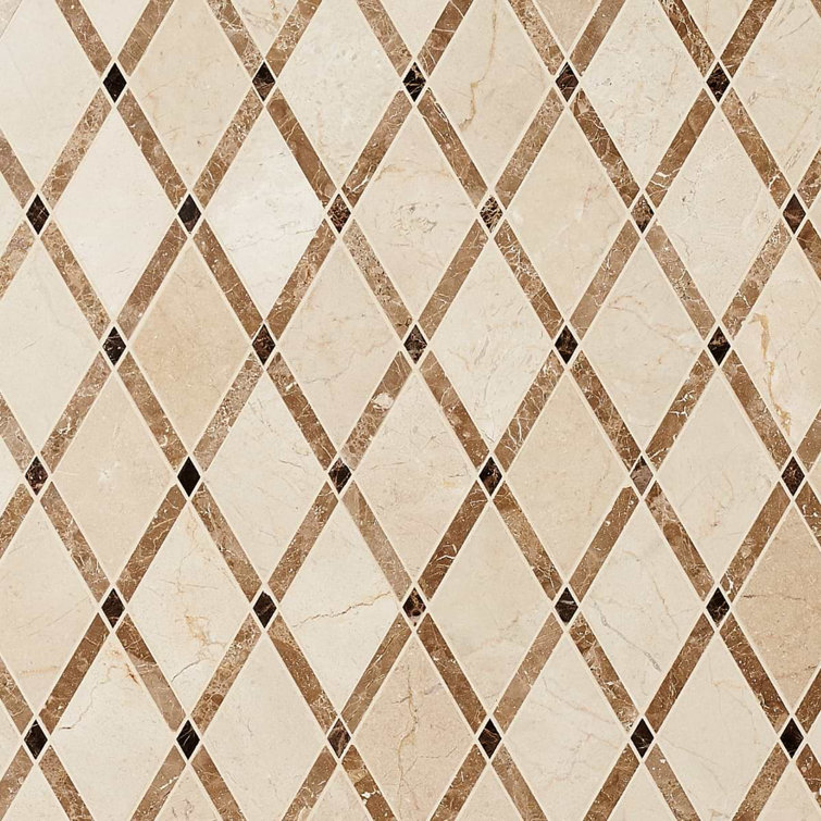 Crema Marfil Light Marble Mosaic Wall and Floor Tile