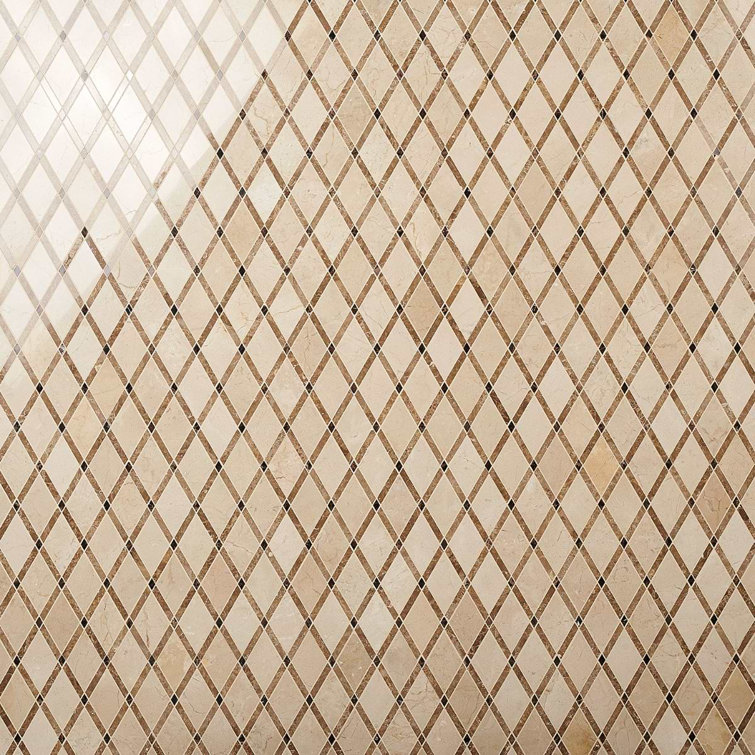 Crema Marfil Light Marble Mosaic Wall and Floor Tile