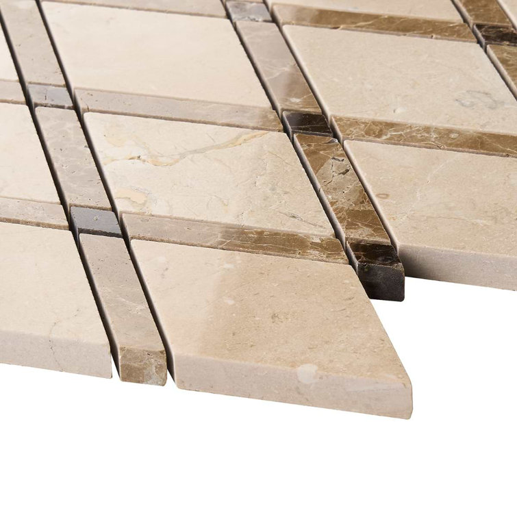 Crema Marfil Light Marble Mosaic Wall and Floor Tile