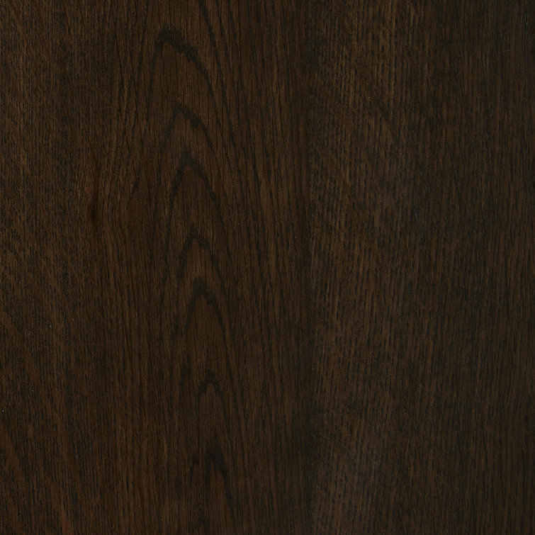 Espresso Brown Solid and MDF Wood Square Coffee Table with Storage