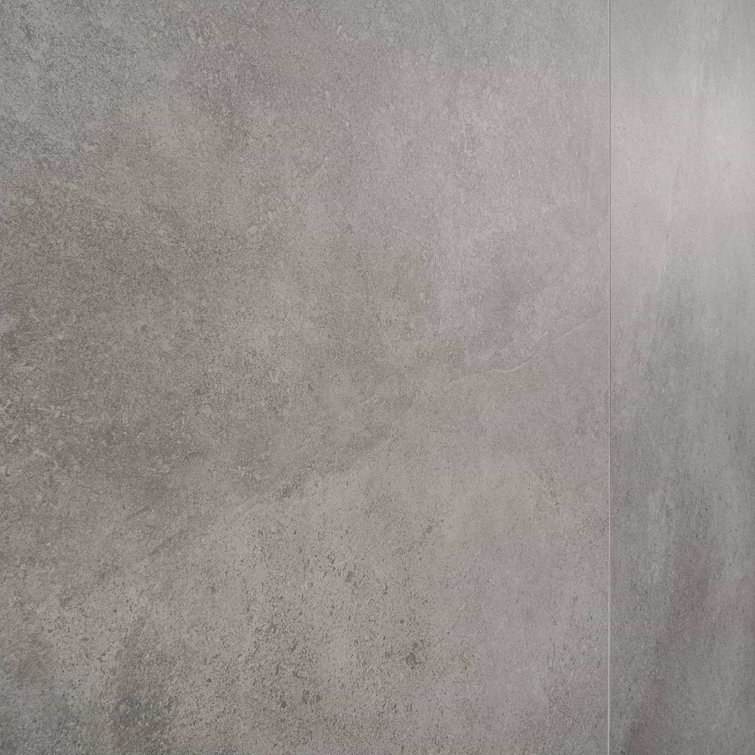 Iris Large Format Matte Gray Porcelain Tile 48x48
