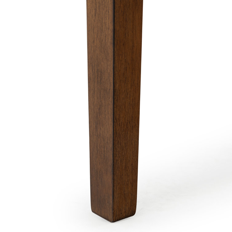 Christien 48" Medium Oak Rubberwood Dining Table