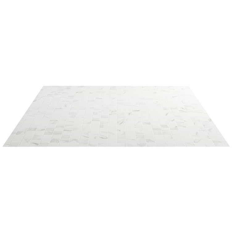 Aurora Gold Matte Porcelain Mosaic Tile Sheet 11.81'' x 11.81''