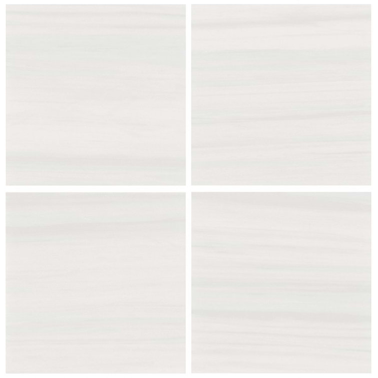 Terius Dolomite Warm White Polished Marble Look Porcelain Tile