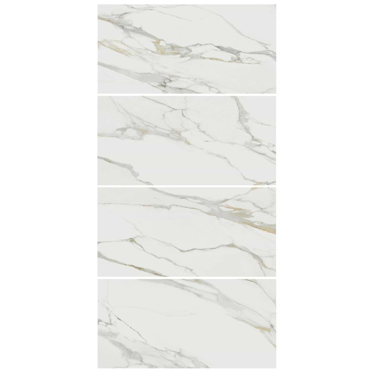 Aurora Gold 24'' x 48'' Polished Porcelain Tile
