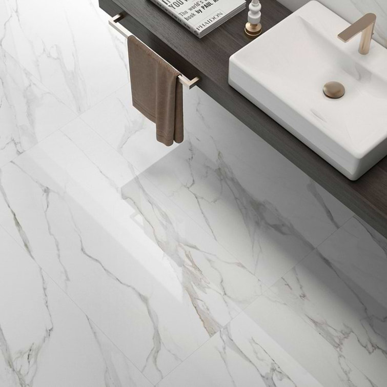 Aurora Gold 24'' x 48'' Polished Porcelain Tile