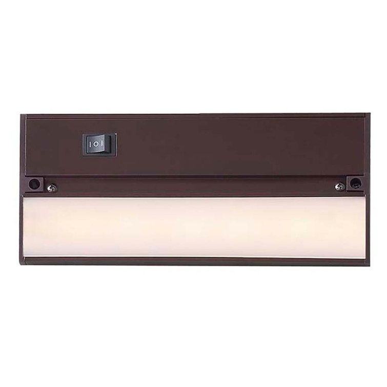 Matte Bronze 9'' LED Under Cabinet Light Bar