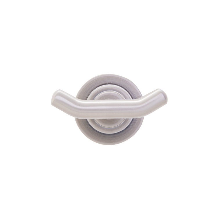 Geneva Satin Nickel Double Wall Mounted Robe Hook