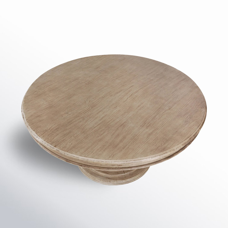 Baldwin 60" Round Reclaimed Pine Rustic Dining Table