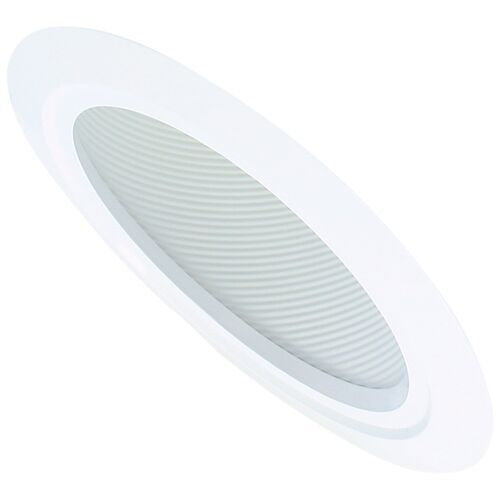 6'' White Indoor/Outdoor Recessed Trim Light
