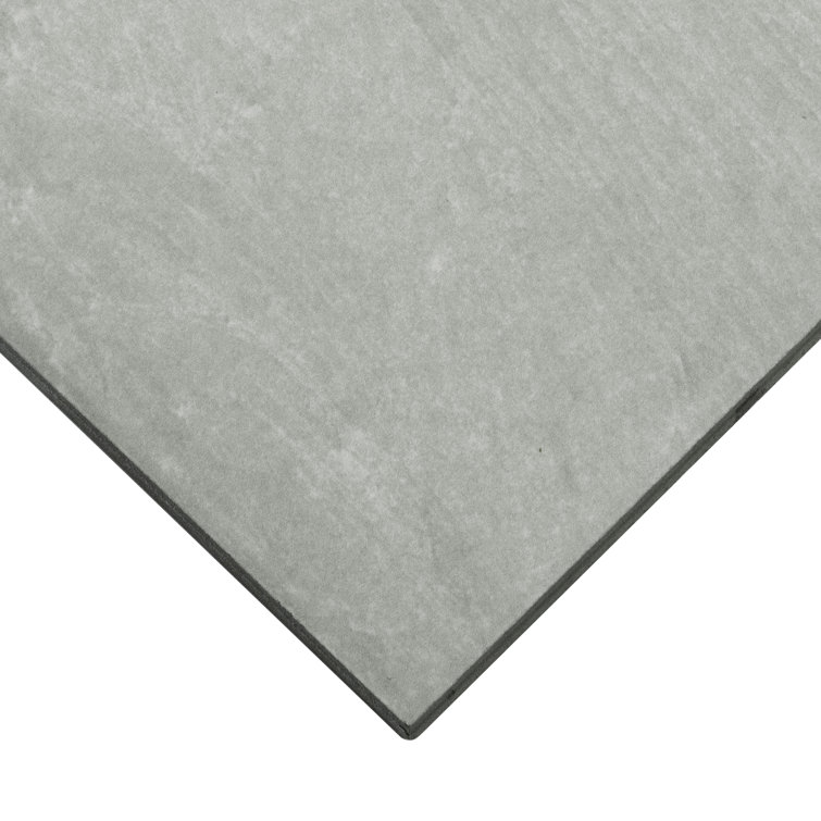 Zanzibar Blue and White Matte Porcelain Floor and Wall Tile