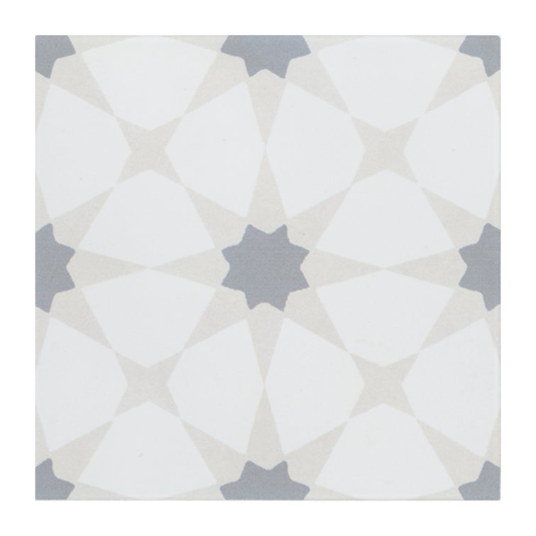Amara 8" x 8" Zoudia Matte Porcelain Floor and Wall Tile