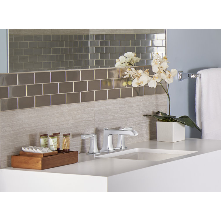 Townsend Polished Chrome Widespread 2-Handle Bathroom Faucet