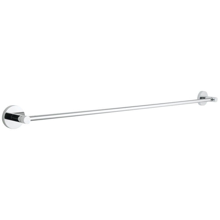 Modern Chrome 31.5" Wall Mounted Towel Bar