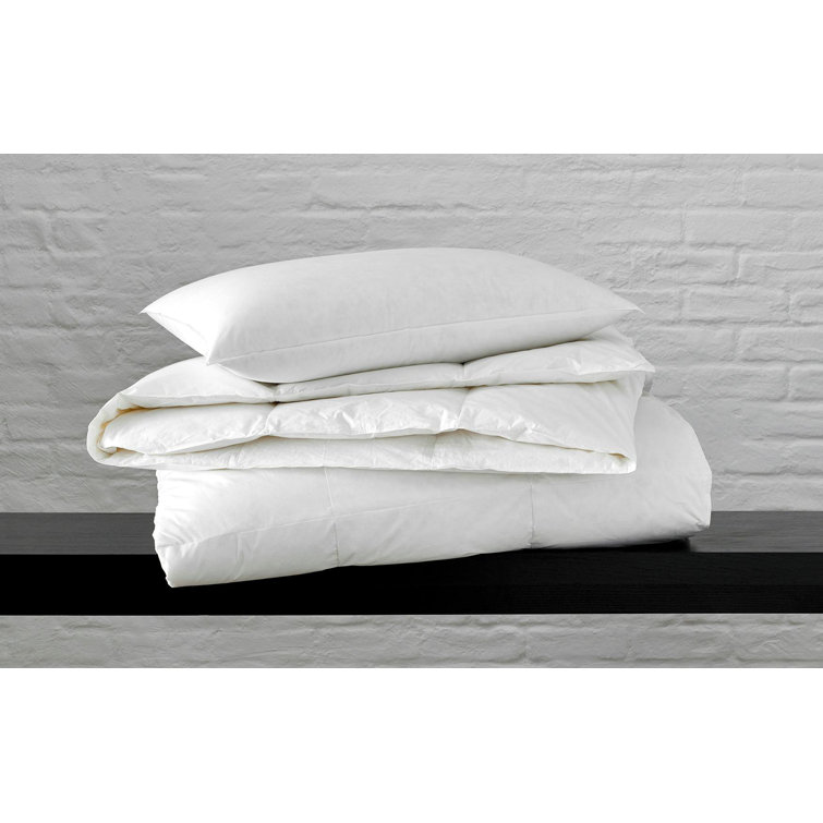Twin Summer White Cotton Down Comforter