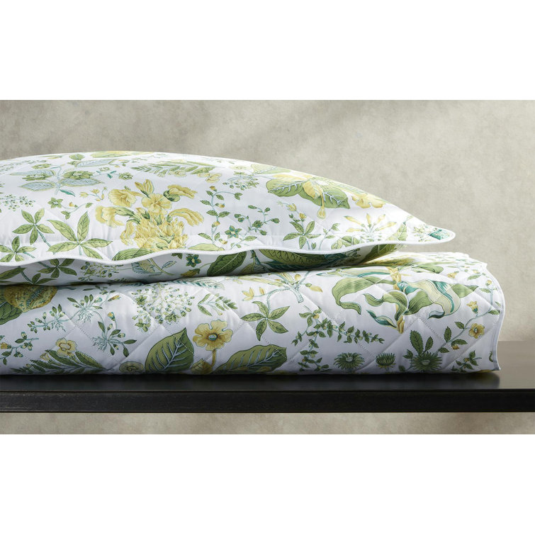 Citrus Pomegranate Full/Queen Cotton Duvet Cover with Scalloped Edge