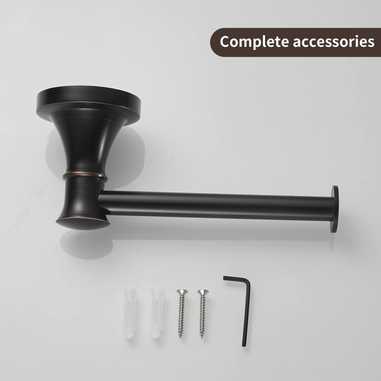 Oil Rubbed Bronze Wall Mounted Swing Arm Toilet Paper Holder