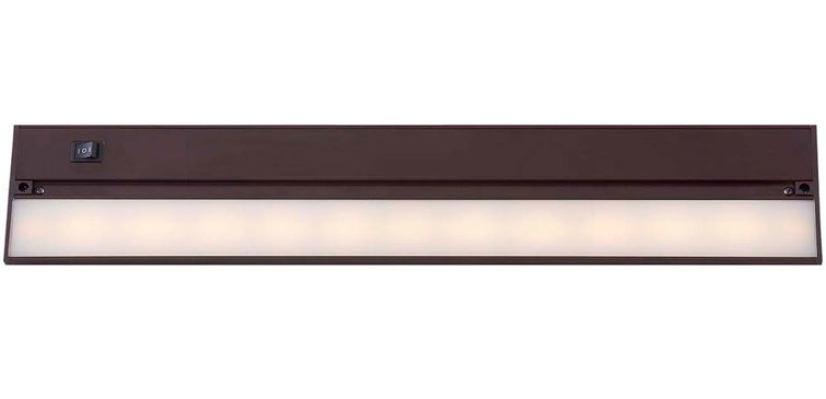 Matte Bronze 22'' LED Under Cabinet Light Bar