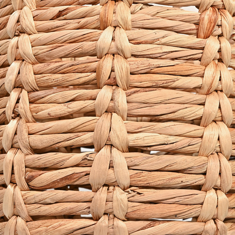 Natural Wicker Handwoven Basket with Handles