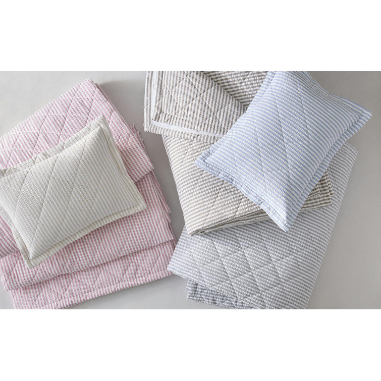 Elegant Sea-Toned Full Cotton Quilt with Diamond Stitch