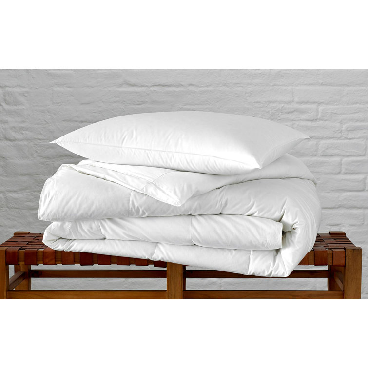 White Queen Summer Down Cotton Comforter Set