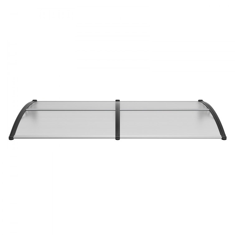 Brown Polycarbonate Retractable Door and Window Awning