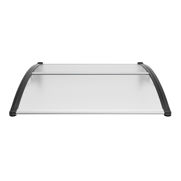 VEVOR 40'' x 40'' Brown Polycarbonate Window Door Awning