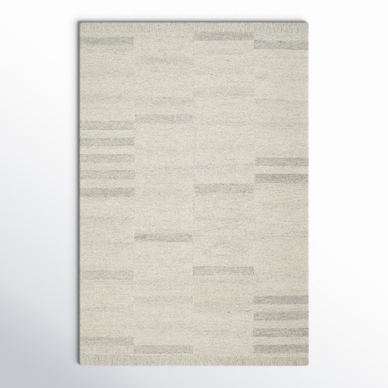 Adarian Taupe Hand-Tufted Wool 2' x 3' Rug