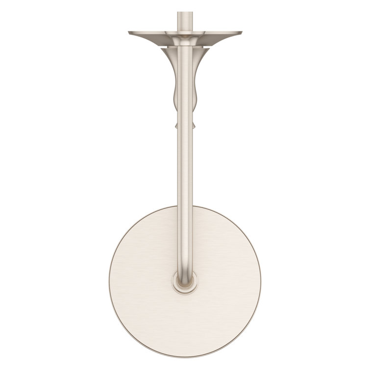 Brushed Nickel Rainfall Wall Mounted Shower Faucet