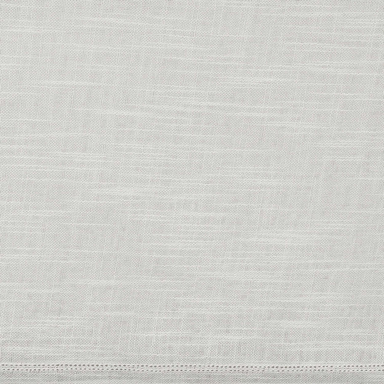 Queen White Cotton Polyester Split Corner Bed Skirt Panel