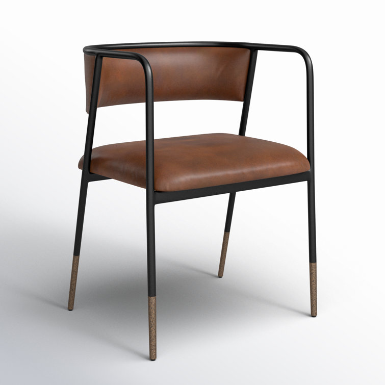 Tyler Vegan Leather Dining Armchair