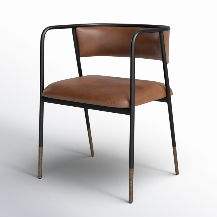 Tyler Vegan Leather Dining Armchair