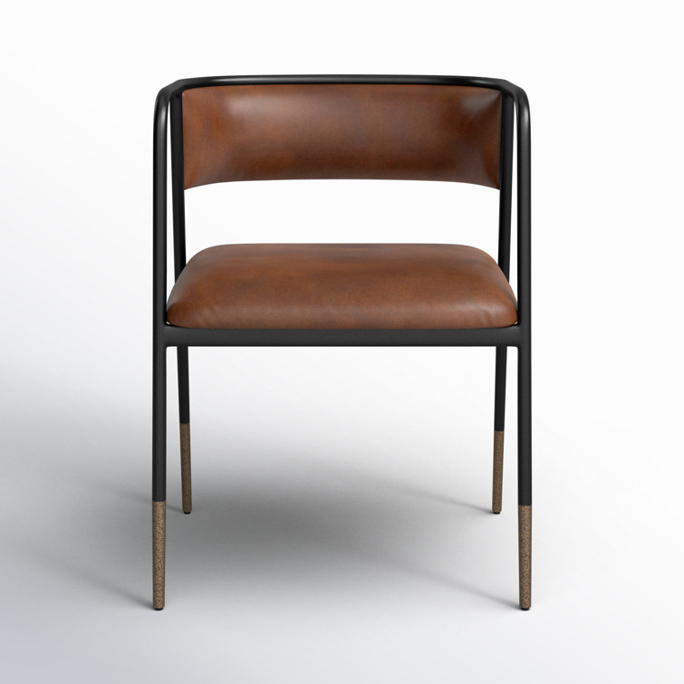 Tyler Vegan Leather Dining Armchair