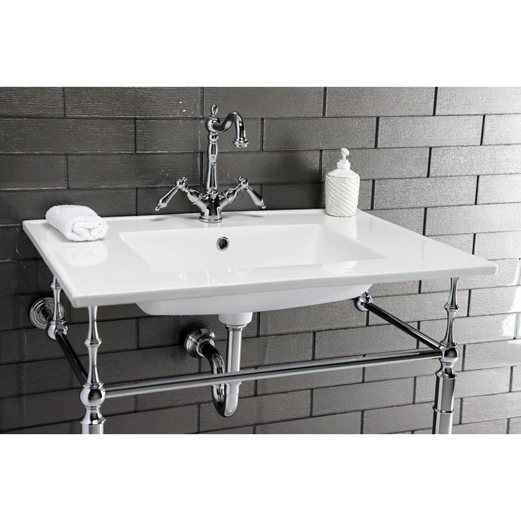 Satin Nickel 1-1/4 Inch Decorative Brass P-Trap