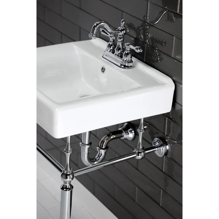 Satin Nickel 1-1/4 Inch Decorative Brass P-Trap