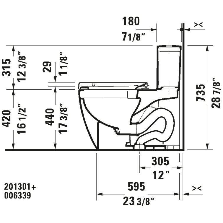 White Elongated Soft Close Toilet Seat with Lid