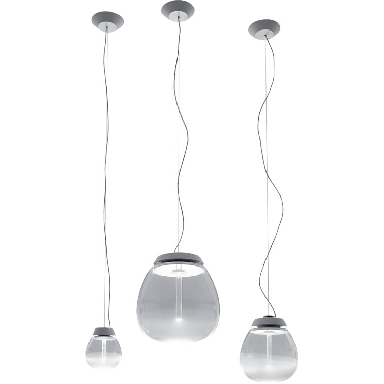 Empatia Small 11W Dimmable LED Glass Pendant Light