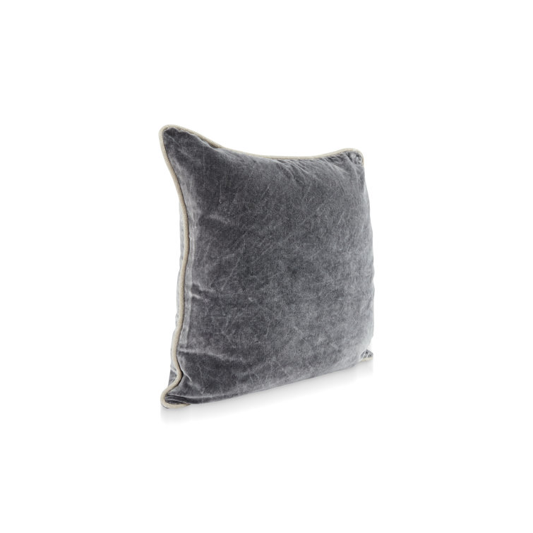 Harriet Dark Green Velvet 18-inch Square Throw Pillow