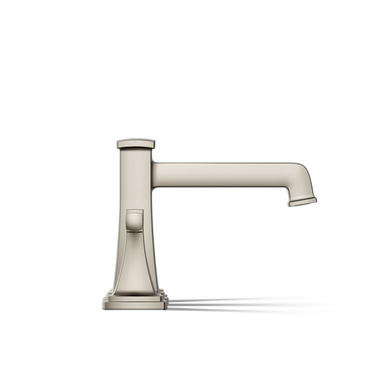 Vibrant Brushed Nickel 2-Handle Tub Faucet Trim Kit