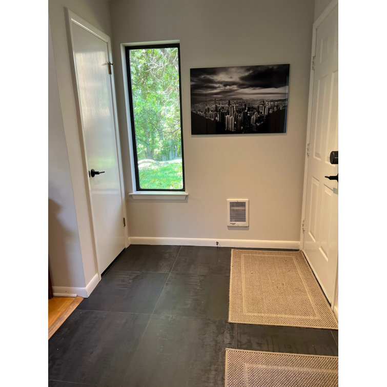 Large Format Dark Gray Matte Porcelain Floor and Wall Tile