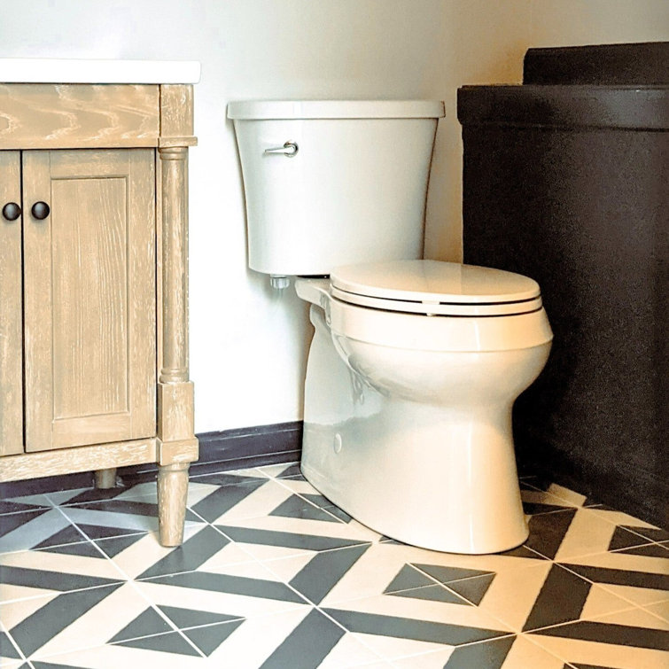 Pepper Black and White Polished Marble Mosaic Tile