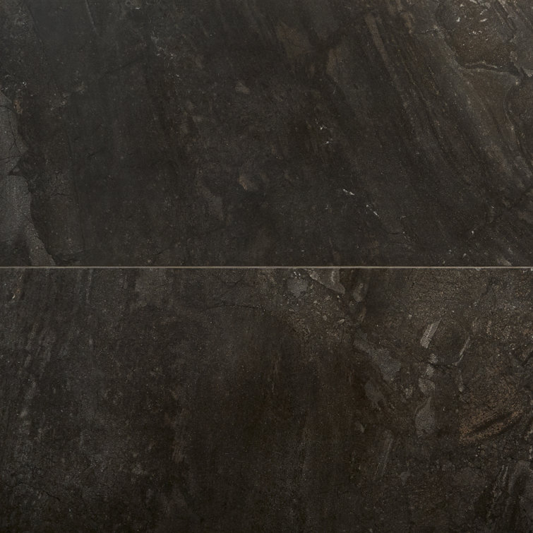 Esperanza Large Charcoal Black Matte Porcelain Tile