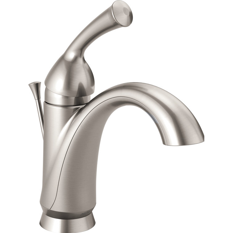 Haywood Stainless Steel Single Hole Modern Bathroom Faucet