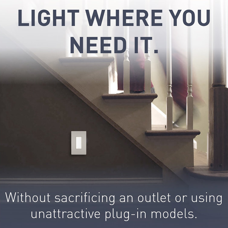 White Adjustable LED Full Night Light for Kids