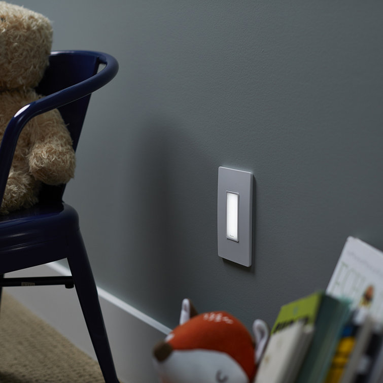 White Adjustable LED Full Night Light for Kids
