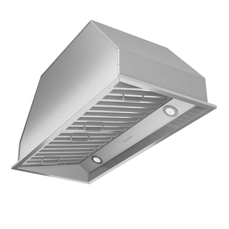 Ancona 34" Stainless Steel Insert Range Hood with Baffle Filter