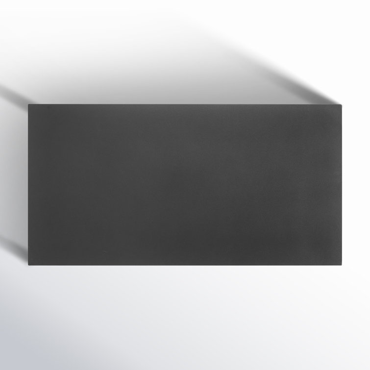 Armando Black Aluminum Rectangular Bar Table
