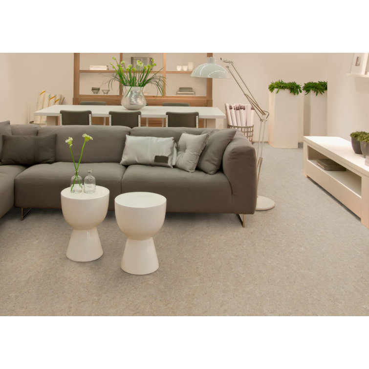 Weathered Sand 12"x12" Cork Backed Laminate Flooring Tiles